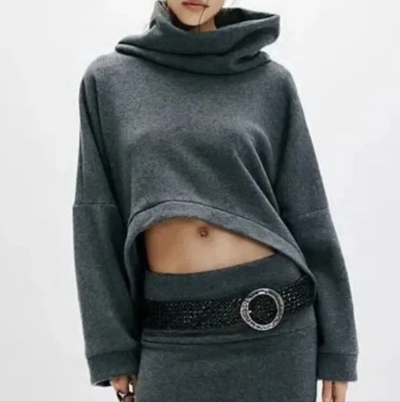 Free People Dresses & Skirts - XS-TP - Free People Free-est - Milley Reversible Top in Grey - NEW